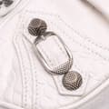 Miniatyrbild 7 av 9: Pre-owned Balenciaga Mini Embossed Le Cagole White