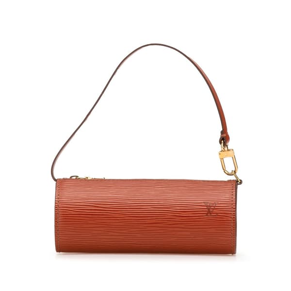 Pre-owned Louis Vuitton Epi Pochette Papillon Brown