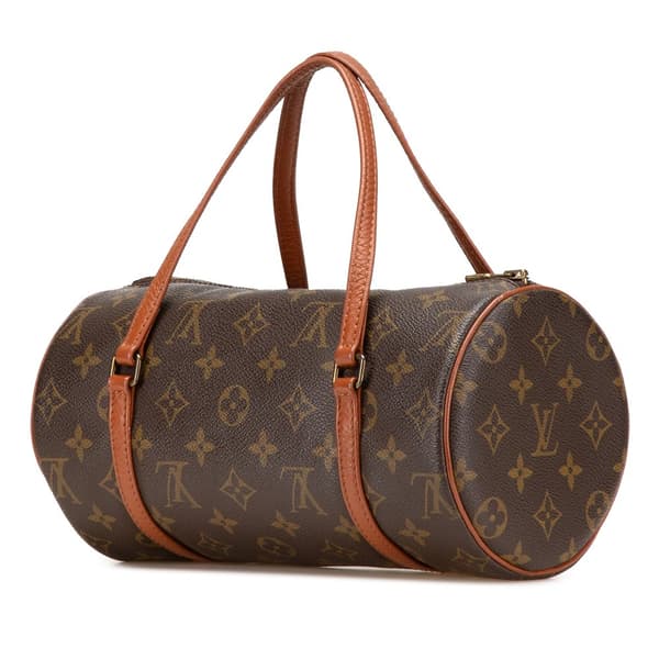Pre-owned Louis Vuitton Monogram Papillon 26 Brown