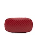 Miniatyrbillede 3 af 10: Pre-owned Gucci Mini Microguccissima Dome Satchel Red
