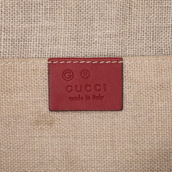 Pre-owned Gucci Mini Microguccissima Dome Satchel Red