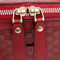 Miniatyrbillede 7 af 10: Pre-owned Gucci Mini Microguccissima Dome Satchel Red