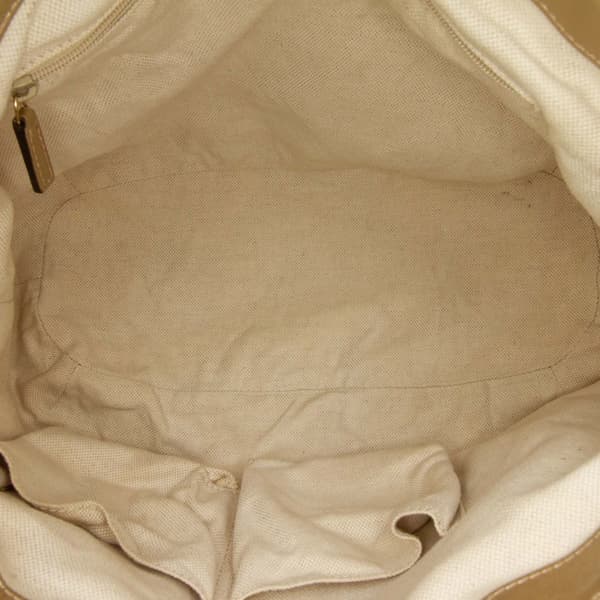 Pre-owned Gucci GG Canvas Sukey Satchel Brown