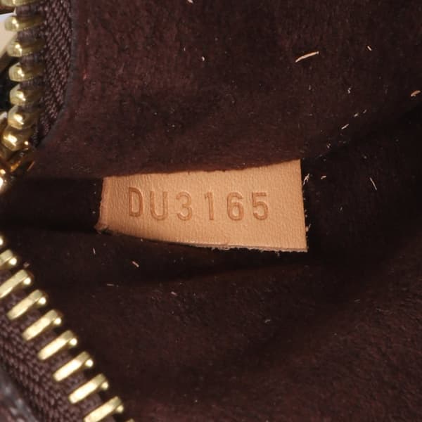 Pre-owned Louis Vuitton Monogram Pochette Metis Brown