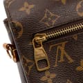 Miniatyrbild 7 av 10: Pre-owned Louis Vuitton Monogram Pochette Metis Brown