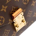 Miniatyrbild 8 av 10: Pre-owned Louis Vuitton Monogram Pochette Metis Brown