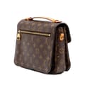 Miniatyrbild 2 av 10: Pre-owned Louis Vuitton Monogram Pochette Metis Brown