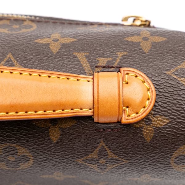 Pre-owned Louis Vuitton Monogram Pochette Metis Brown