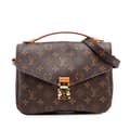Miniatyrbild 1 av 10: Pre-owned Louis Vuitton Monogram Pochette Metis Brown