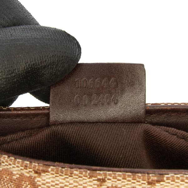 Pre-owned Gucci GG Canvas Handbag Brown