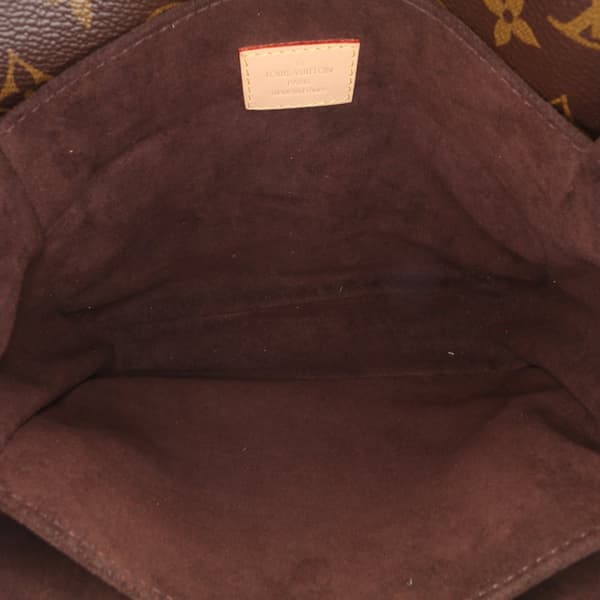 Pre-owned Louis Vuitton Monogram Pochette Metis Brown