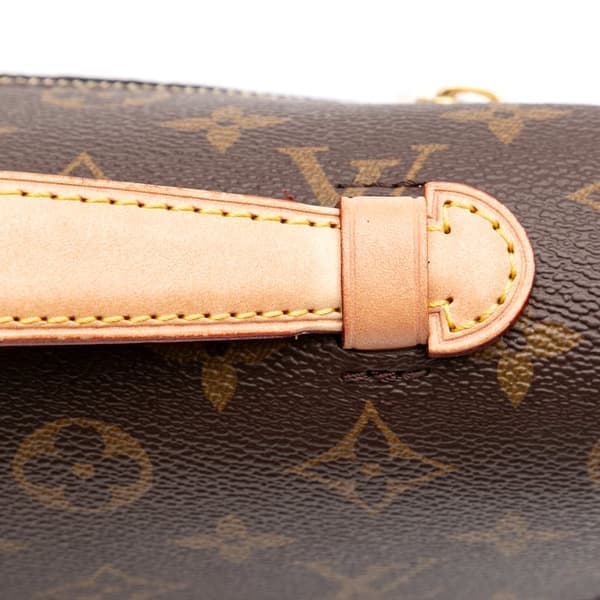 Pre-owned Louis Vuitton Monogram Pochette Metis Brown