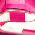 Miniatyrbilde 7 av 10: Pre-owned Gucci Small Calfskin Bamboo Shopper Satchel Pink