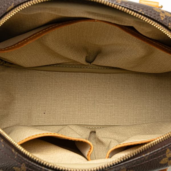 Pre-owned Louis Vuitton Monogram Trouville Brown