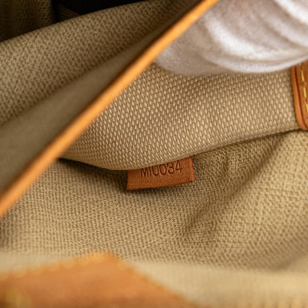 Pre-owned Louis Vuitton Monogram Trouville Brown