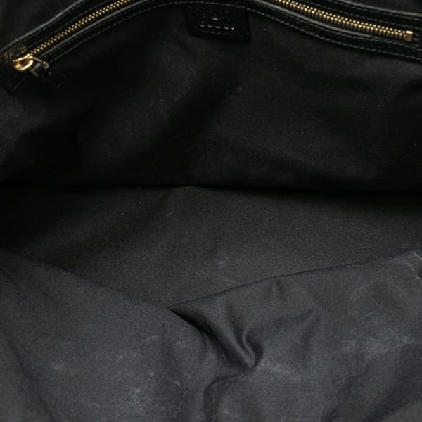 Pre-owned Gucci GG Canvas Dome Nailhead Handbag Black