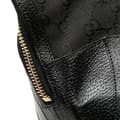 Miniatyrbillede 10 af 10: Pre-owned Gucci GG Canvas Dome Nailhead Handbag Black
