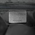Miniatyrbillede 5 af 10: Pre-owned Gucci GG Canvas Bamboo Web Satchel Black