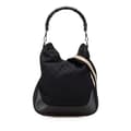 Miniatyrbillede 1 af 10: Pre-owned Gucci GG Canvas Bamboo Web Satchel Black