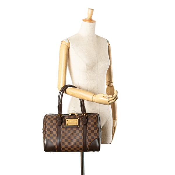 Pre-owned Louis Vuitton Damier Ebene Berkeley Brown