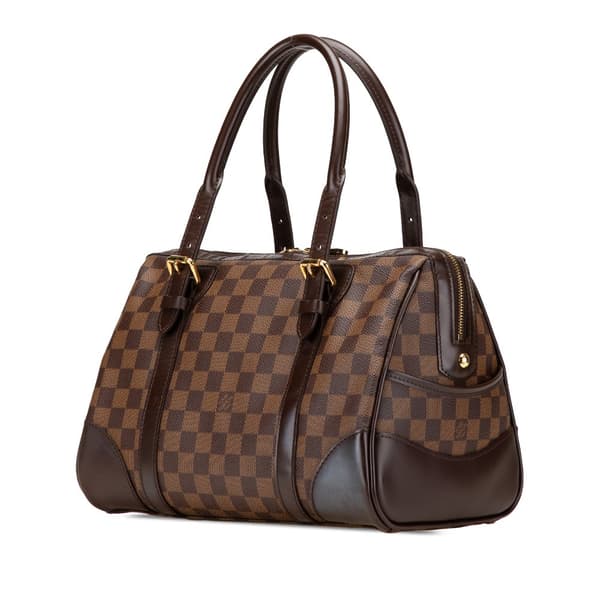 Pre-owned Louis Vuitton Damier Ebene Berkeley Brown