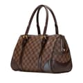 Miniatyrbillede 2 af 10: Pre-owned Louis Vuitton Damier Ebene Berkeley Brown