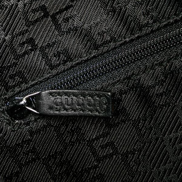 Pre-owned Gucci Leather Bamboo Satchel Black