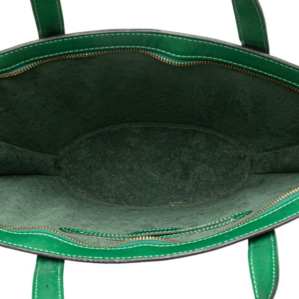 Pre-owned Louis Vuitton Epi Saint Jacques PM Short Strap Green