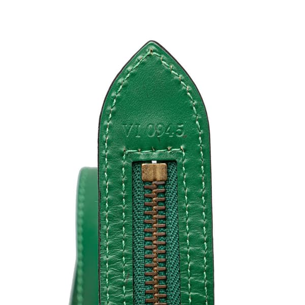 Pre-owned Louis Vuitton Epi Saint Jacques PM Short Strap Green