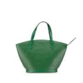 Miniatyrbild 1 av 10: Pre-owned Louis Vuitton Epi Saint Jacques PM Short Strap Green