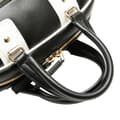 Miniatyrbild 10 av 10: Pre-owned Dior Small Leather Dior Vibe Zip Bowling Bag Black