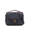 Miniatyrbild 1 av 10: Pre-owned Louis Vuitton Monogram Empreinte Pochette Metis Blue