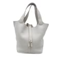 Pikkukuva 1 / 10: Pre-owned Hermès Clemence Picotin Lock 22 Gray