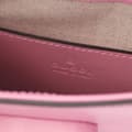 Miniatyrbillede 4 af 6: Pre-owned Gucci Mini Calfskin Bamboo Top Handle Bag Pink
