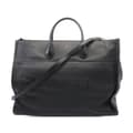 Pikkukuva 1 / 7: Pre-owned Gucci Large Leather Logo Convertible Satchel Black