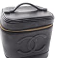 Pikkukuva 9 / 10: Pre-owned Chanel CC Caviar Vanity Case Black