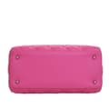 Miniatyrbild 3 av 10: Pre-owned Dior Medium Lambskin Cannage Lady Dior Pink