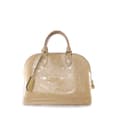 Miniatyrbillede 1 af 10: Pre-owned Louis Vuitton Monogram Vernis Alma PM Brown