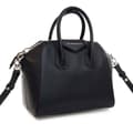 Miniatyrbillede 3 af 10: Pre-owned Givenchy Mini Sugar Goatskin Antigona Satchel Black