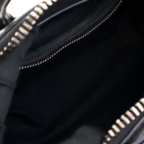 Pre-owned Givenchy Mini Sugar Goatskin Antigona Satchel Black