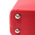 Miniatyrbilde 7 av 9: Pre-owned Louis Vuitton Taurillon Capucines BB Red