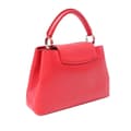 Miniatyrbilde 2 av 9: Pre-owned Louis Vuitton Taurillon Capucines BB Red