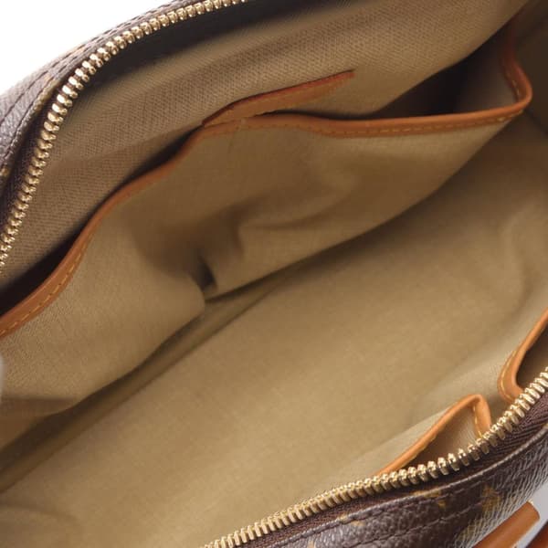 Pre-owned Louis Vuitton LOUIS VUITTON Trueville Handbag M42228 Monogram PVC coated canvas leather Brown Used Women