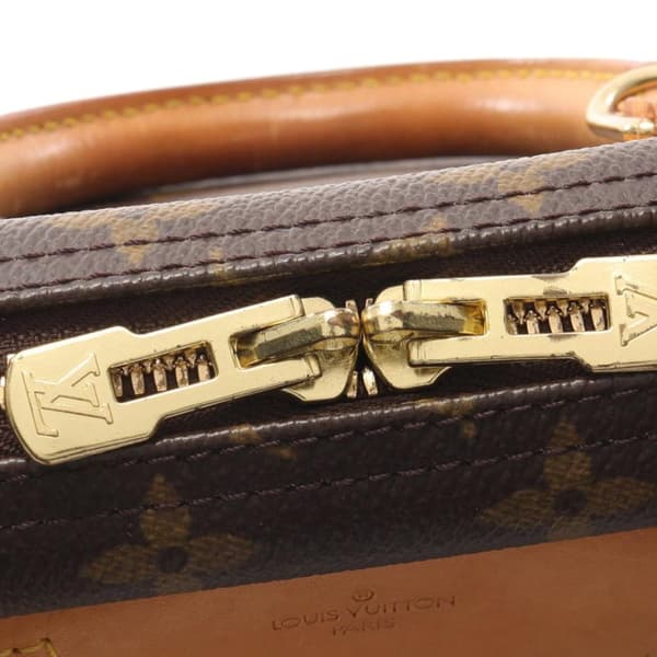 Pre-owned Louis Vuitton LOUIS VUITTON Trueville Handbag M42228 Monogram PVC coated canvas leather Brown Used Women