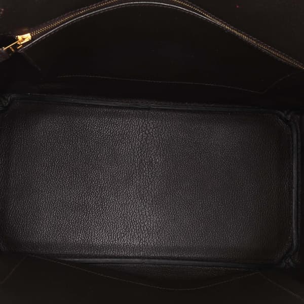 Pre-owned Hermès Togo Birkin Retourne 35 Brown