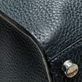 Pikkukuva 10 / 10: Pre-owned Fendi Large Leather Peekaboo Iconic Essential Faces Satchel Blue