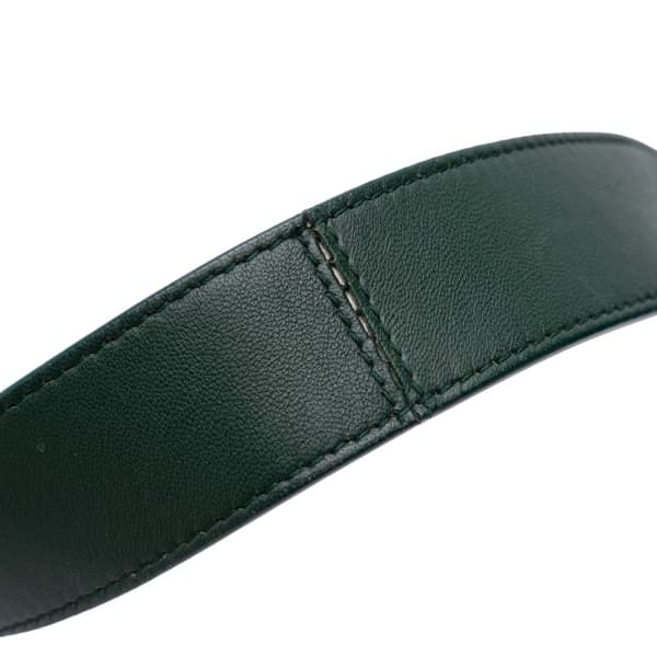 Pre-owned Dior Small Velvet Cannage My ABCDior Lady Dior Green