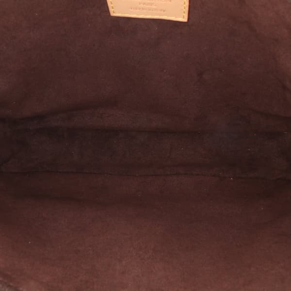 Pre-owned Louis Vuitton Monogram Pochette Metis Brown