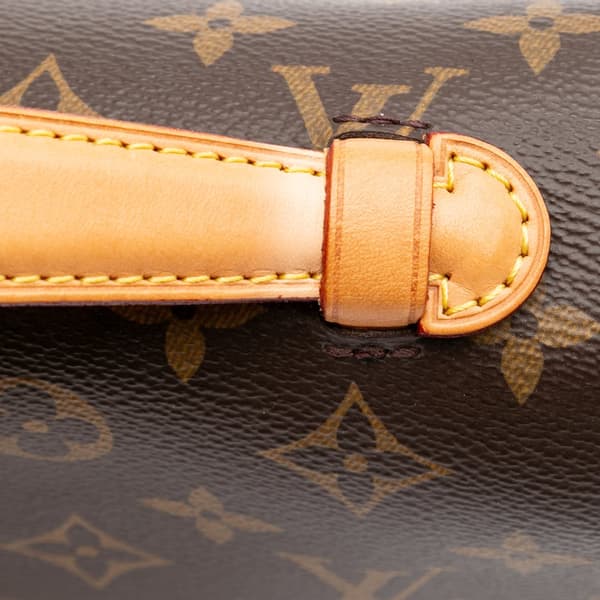 Pre-owned Louis Vuitton Monogram Pochette Metis Brown