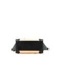 Miniatyrbild 3 av 10: Pre-owned Celine Nano Tricolor Nubuck and Calfskin Luggage Tote Brown